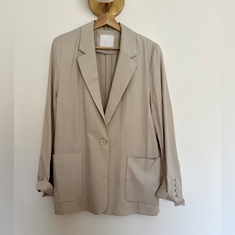 Mango - Blazer in Oyster - Size M